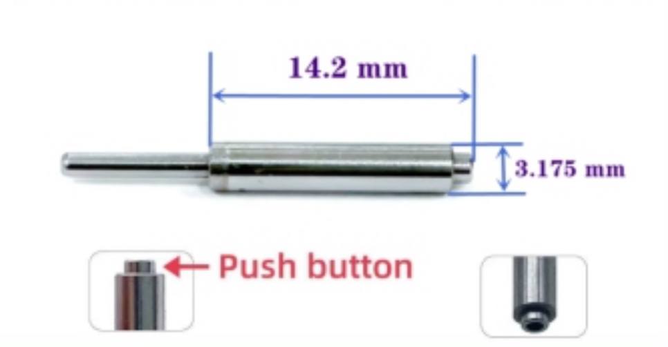 Dentist Push Button Turbine Shaft۱ شفت توربین پوش باتن دندانپزشک