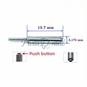 شفت توربین پوش باتن (طول ۱۳.۷ میلی‌متر)