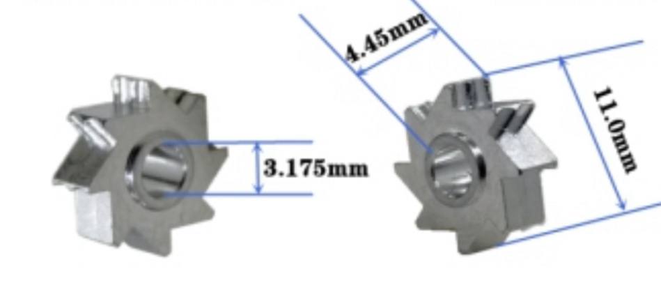 KAVO turbine blade model 505 507 پره توربین KAVO مدل 505/507