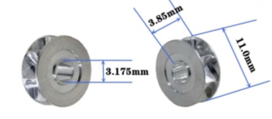 KAVO turbine blade model E6806500 پره توربین KAVO مدل E680/6500