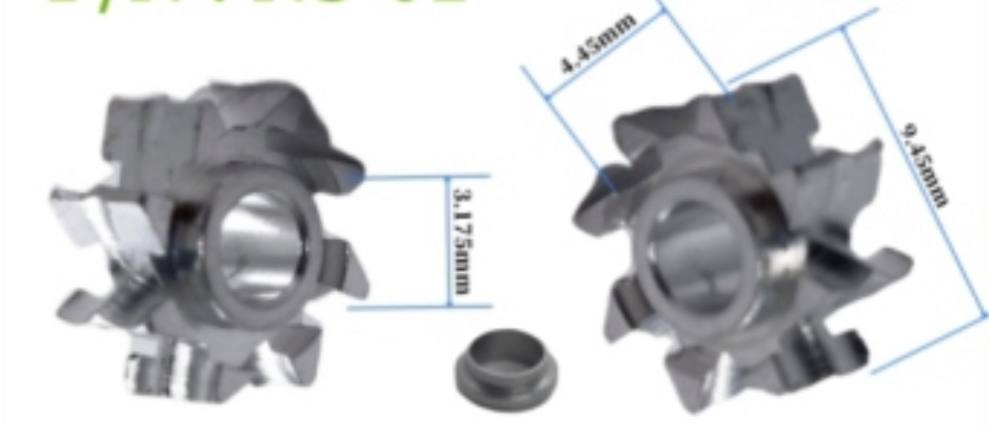 Pana max turbine blade پره توربین Pana max