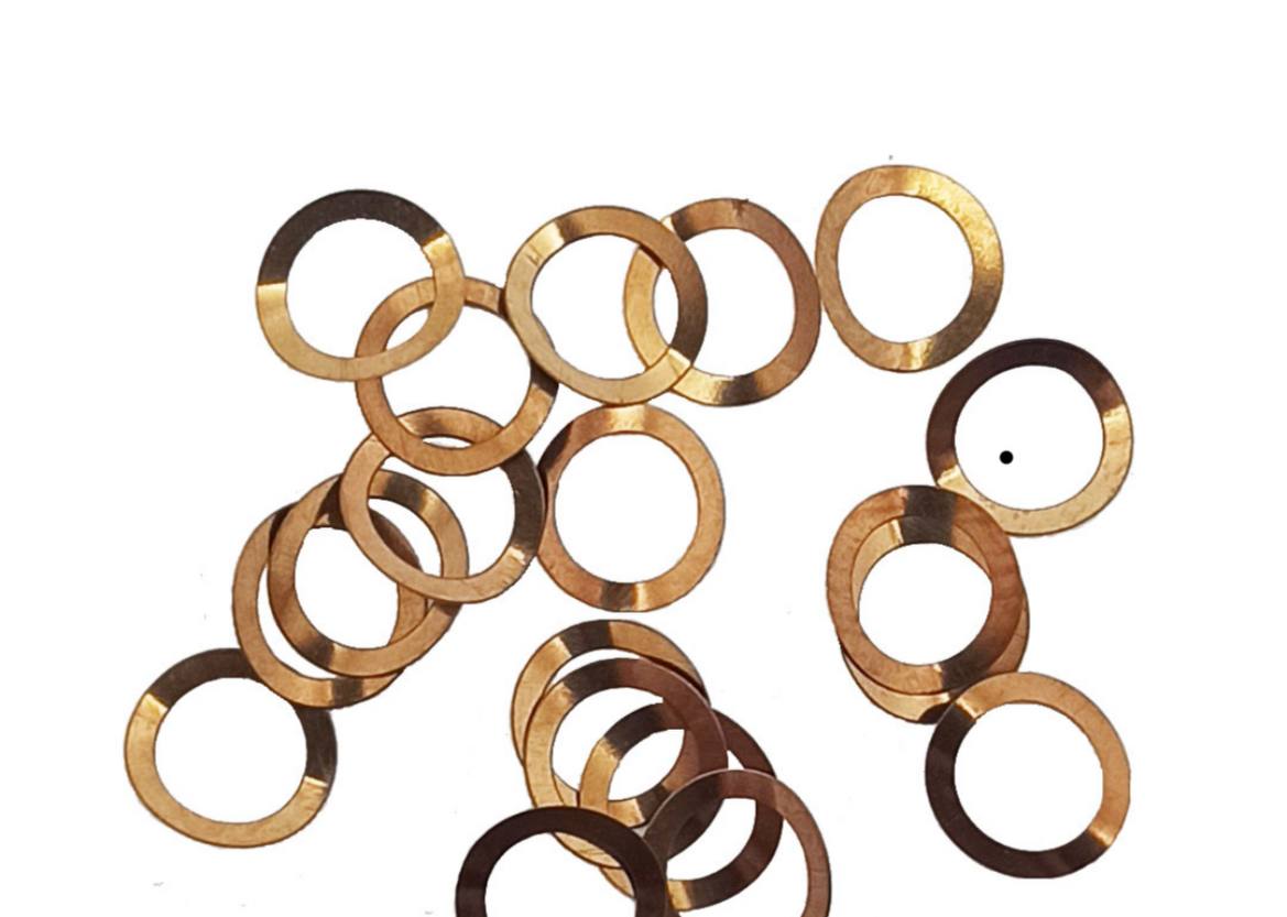 Turbine double-leaf spring washer واشر فنری دولبه توربین